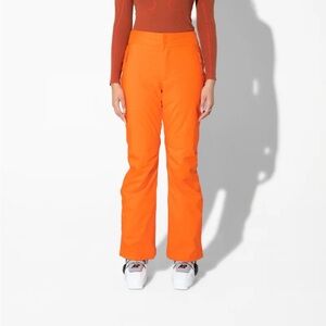 Halfdays Alessandra Ski Pant in Orange/Flame
